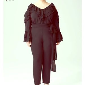 Rodarte Universal Standard ruffled jumpsuit NWT